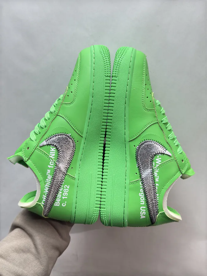 OFF WHITE x Nike Air Force 1 Green