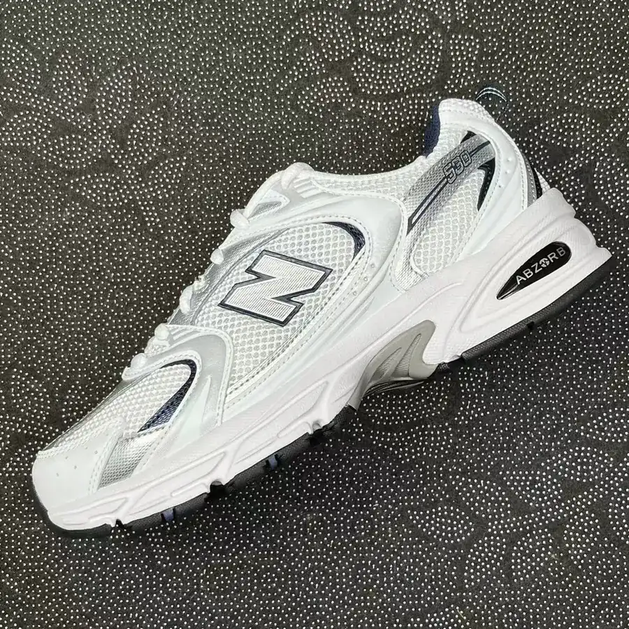 NB530 Silver and Black Color