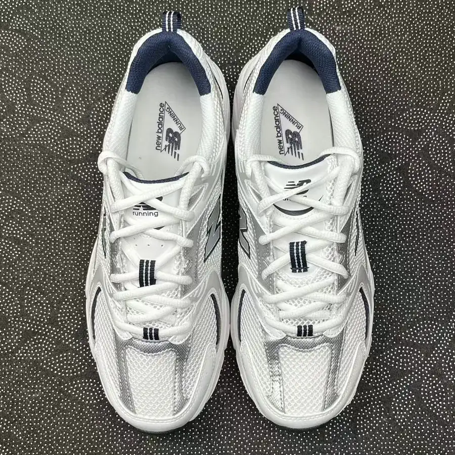 NB530 Silver and Black Color