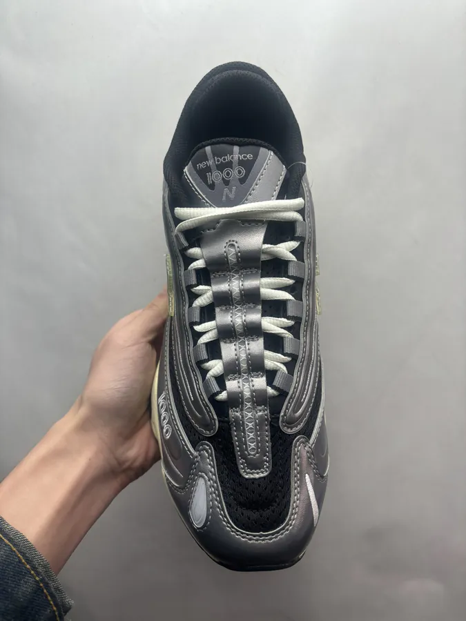 NB1000 Y2K Millennial Style Silver Black