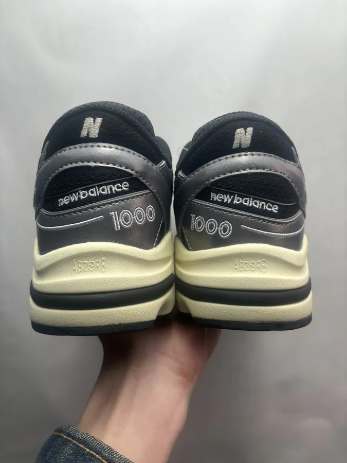 NB1000 Y2K Millennial Style Silver Black