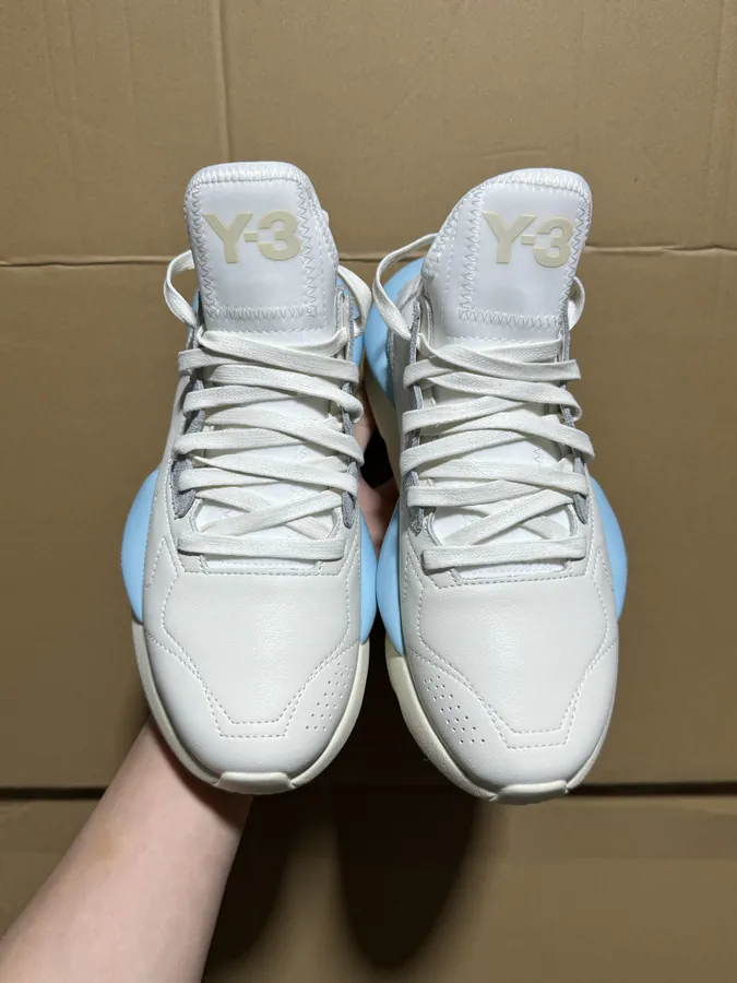Y 3 Rubber Leather Lifestyle Sneakers for Men and Women