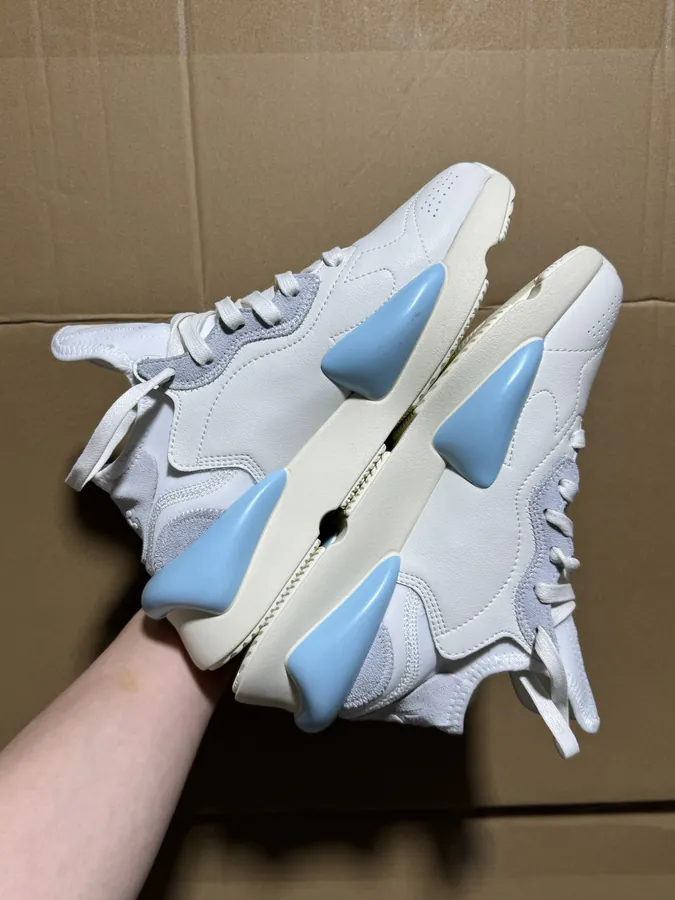 Y 3 Rubber Leather Lifestyle Sneakers for Men and Women