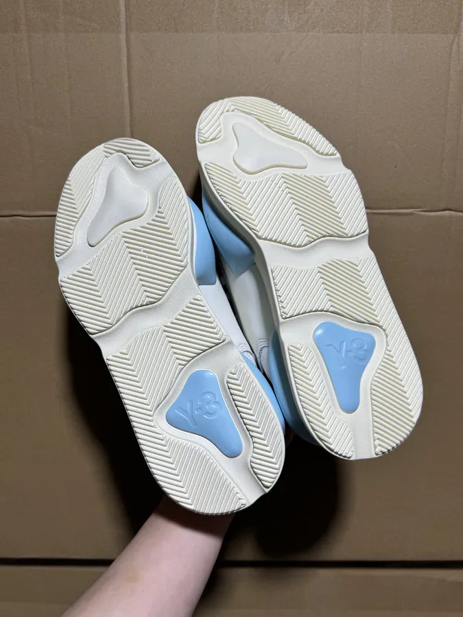 Y 3 Rubber Leather Lifestyle Sneakers for Men and Women