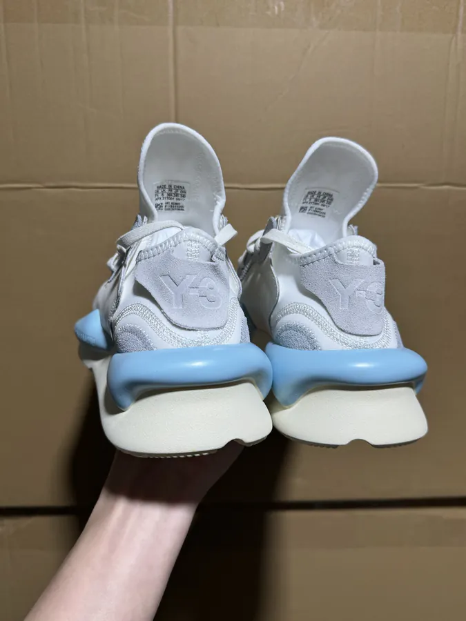 Y 3 Rubber Leather Lifestyle Sneakers for Men and Women