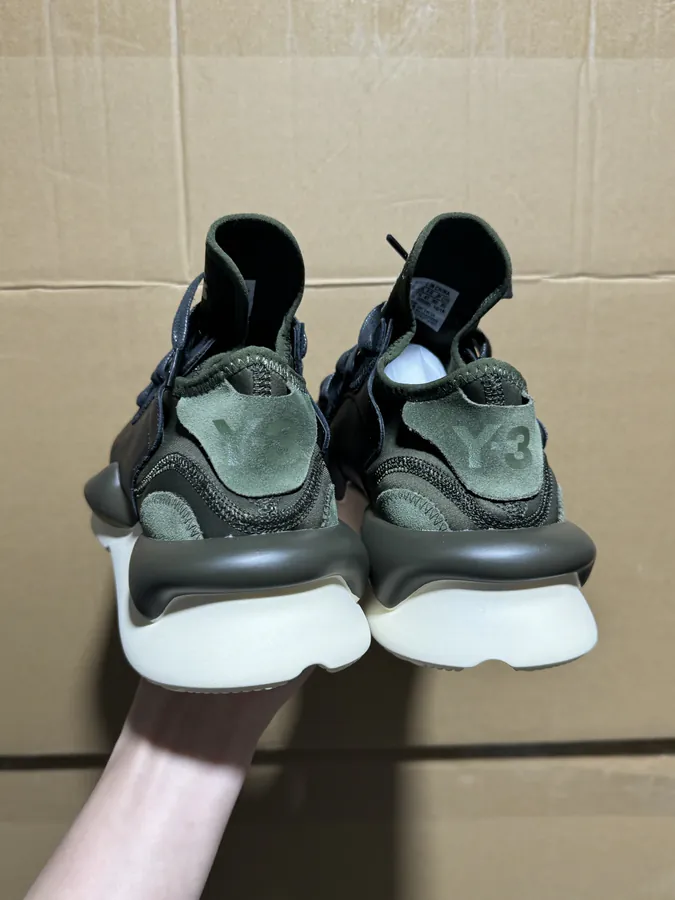 Y 3 Rubber Leather Lifestyle Sneaker for Men and Women