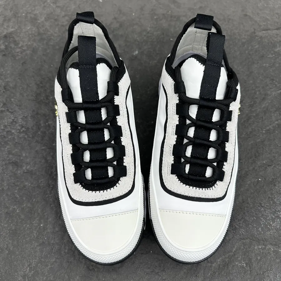 CoCo 19ss Sport Sneaker with Grained Calfskin and Mesh