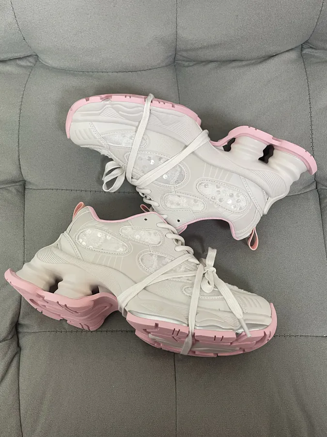 GG CC Elevated Sneaker with Mesh Panels, Fashion Forward and Versatile