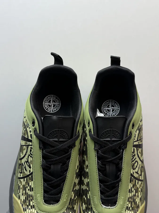 STONE ISLAND Green Yellow Sneaker