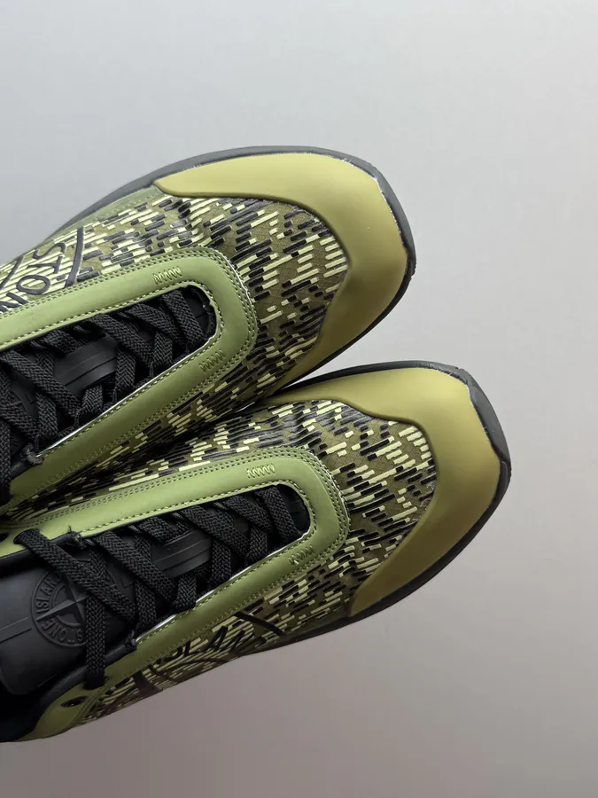 STONE ISLAND Green Yellow Sneaker