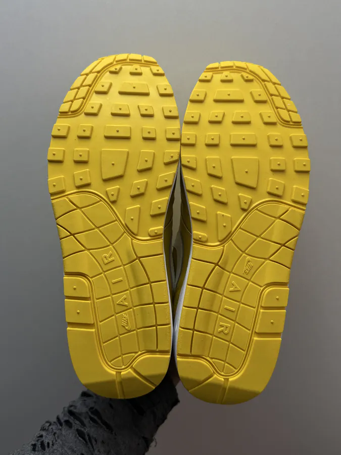 Supreme x Nike Air Max 1 87 Yellow and White