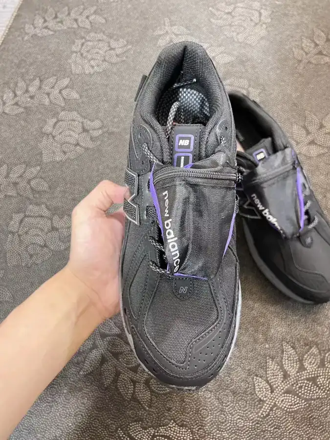 NB1906R Dad Shoes in Black Purple