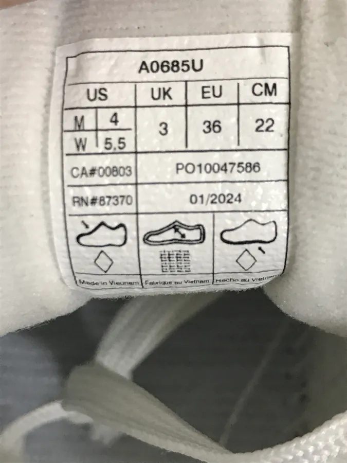 Alo Yoga Grey White Sneaker