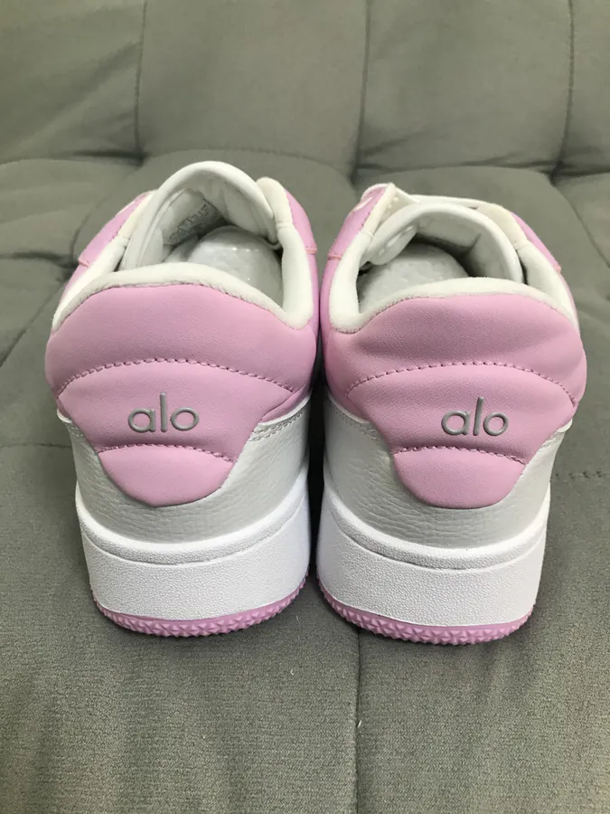 Alo Yoga Pink White Sneaker