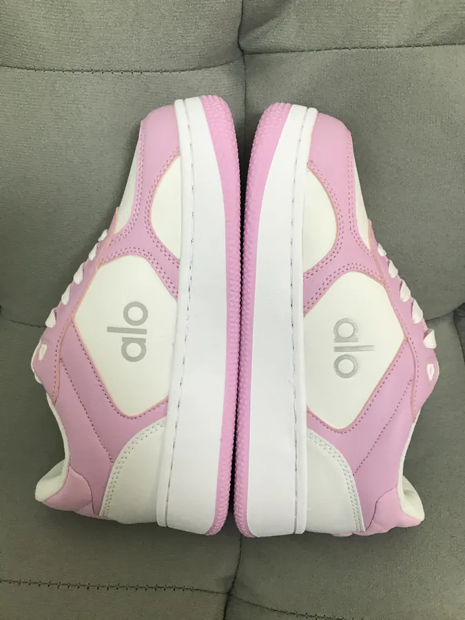 Alo Yoga Pink White Sneaker