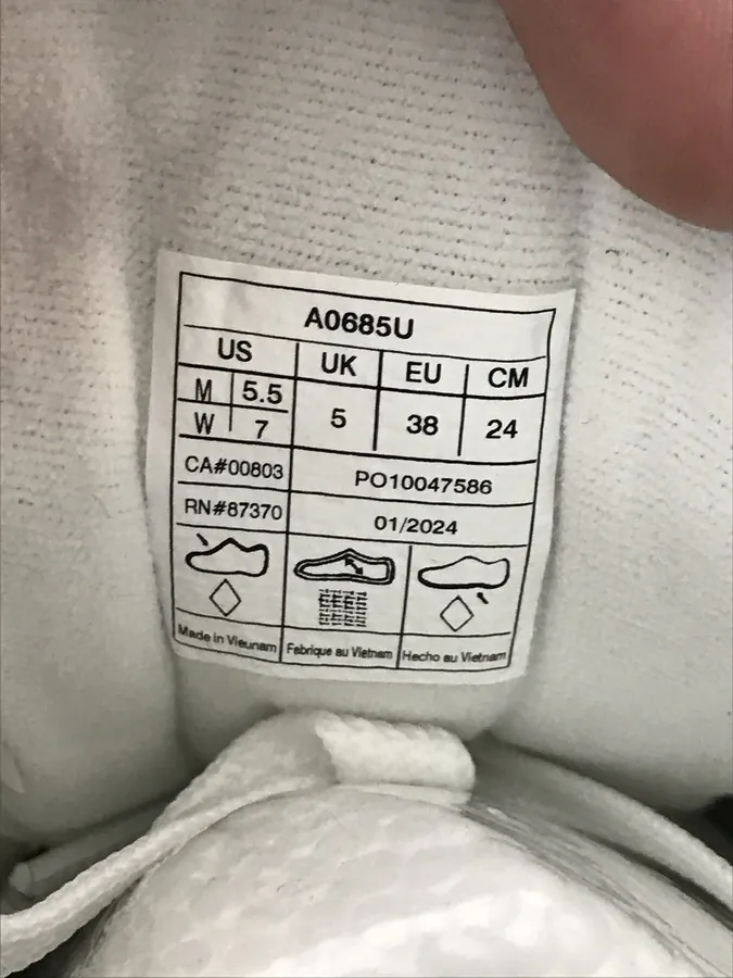 Alo Yoga Pink White Sneaker