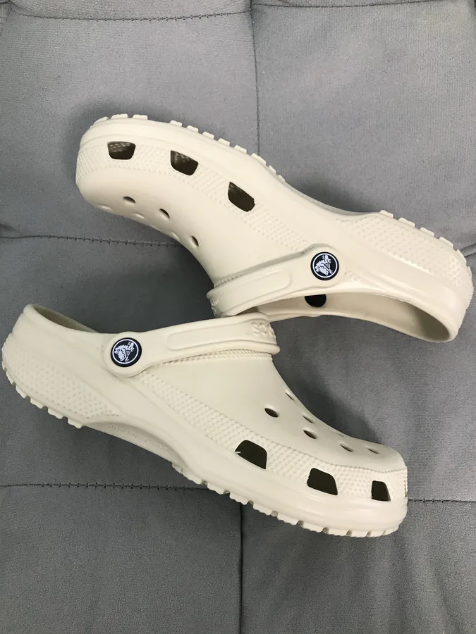 Classic Bone White Crocs