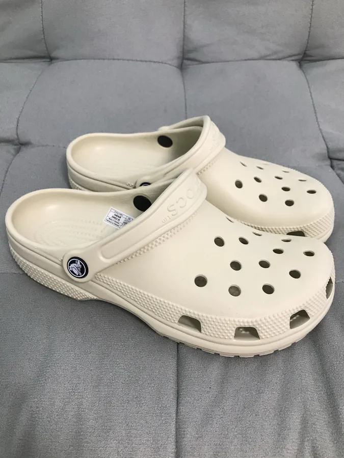 Classic Bone White Crocs