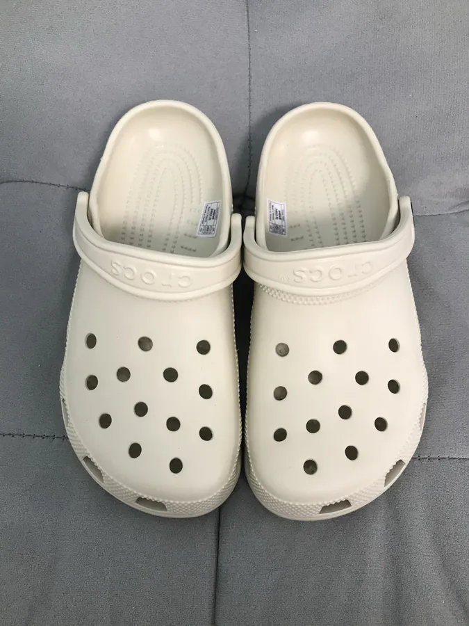 Classic Bone White Crocs