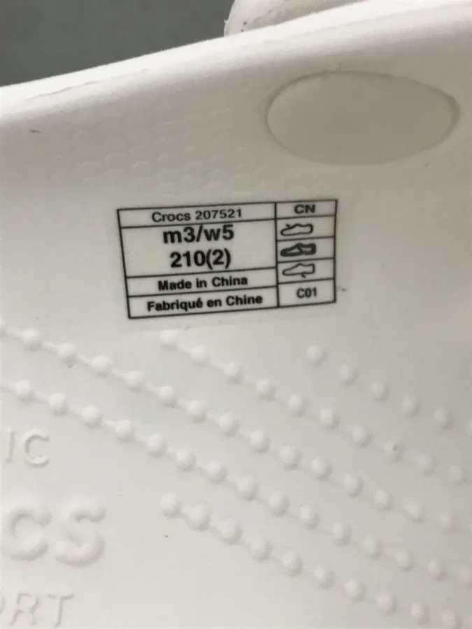 Crocs Bubble Croc Pure White