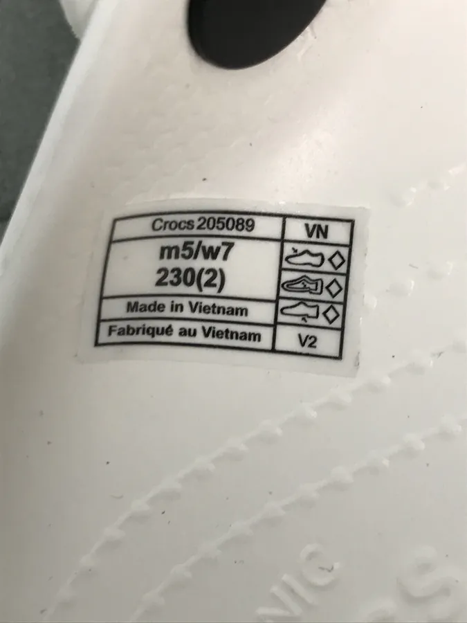 Crocs Bays White and Black