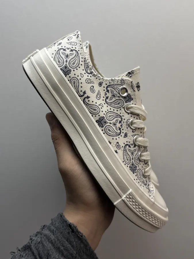 Converse 1970s Walnut Flower Series White Sneaker