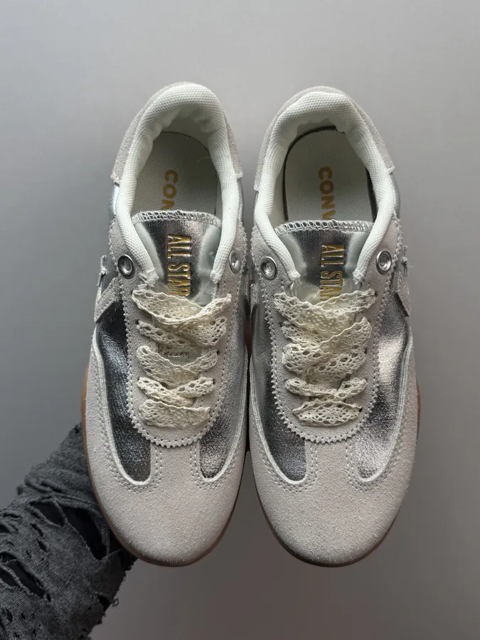 Converse Run Star Trainer in Future Silver