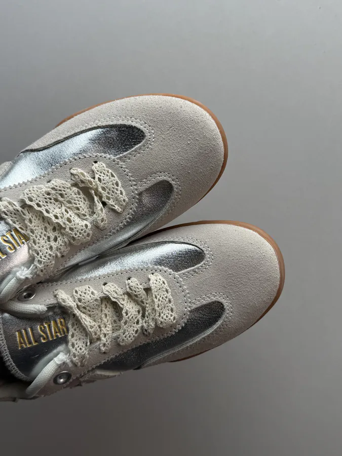 Converse Run Star Trainer in Future Silver