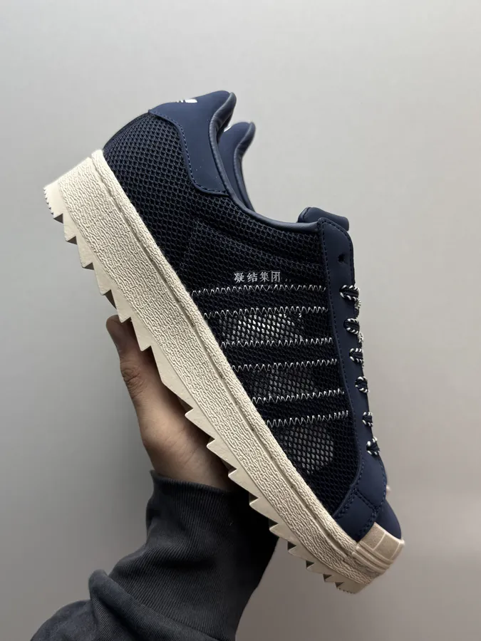 CLOT x Adidas Originals SUPERSTAR BREATHE Navy