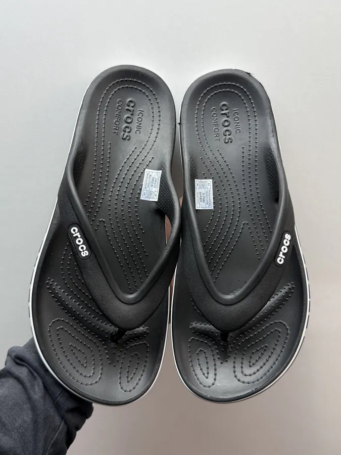Crocs Crocband Black Comfortable and Durable Footwear