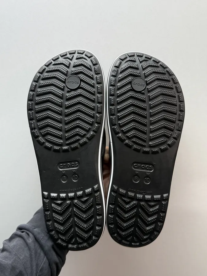 Crocs Crocband Black Comfortable and Durable Footwear