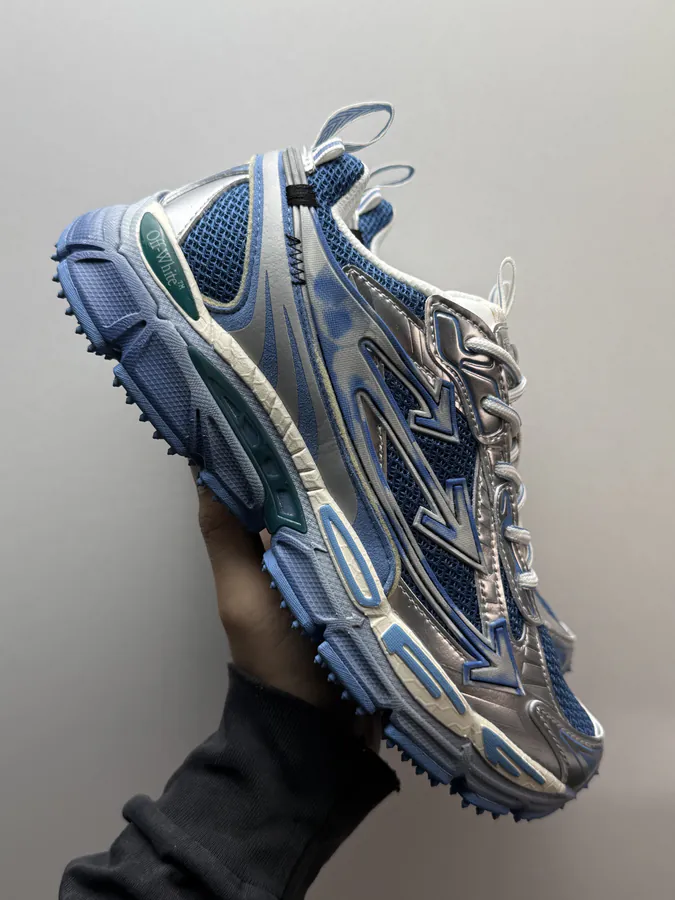 OFF WHITE Be Right Back Blue Sneaker