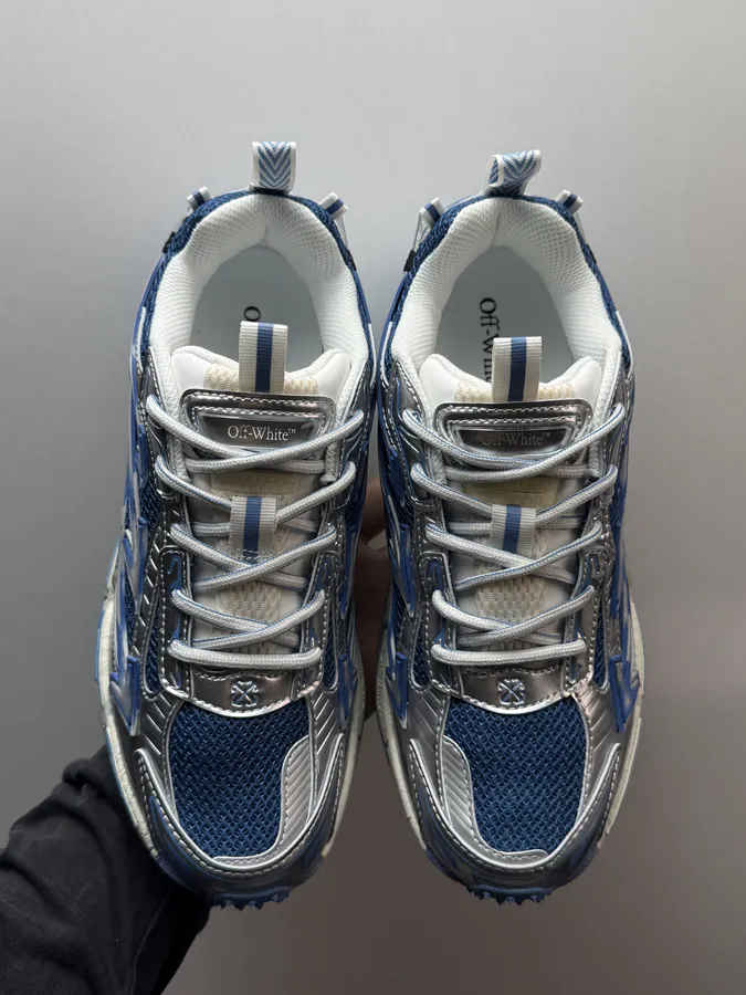OFF WHITE Be Right Back Blue Sneaker