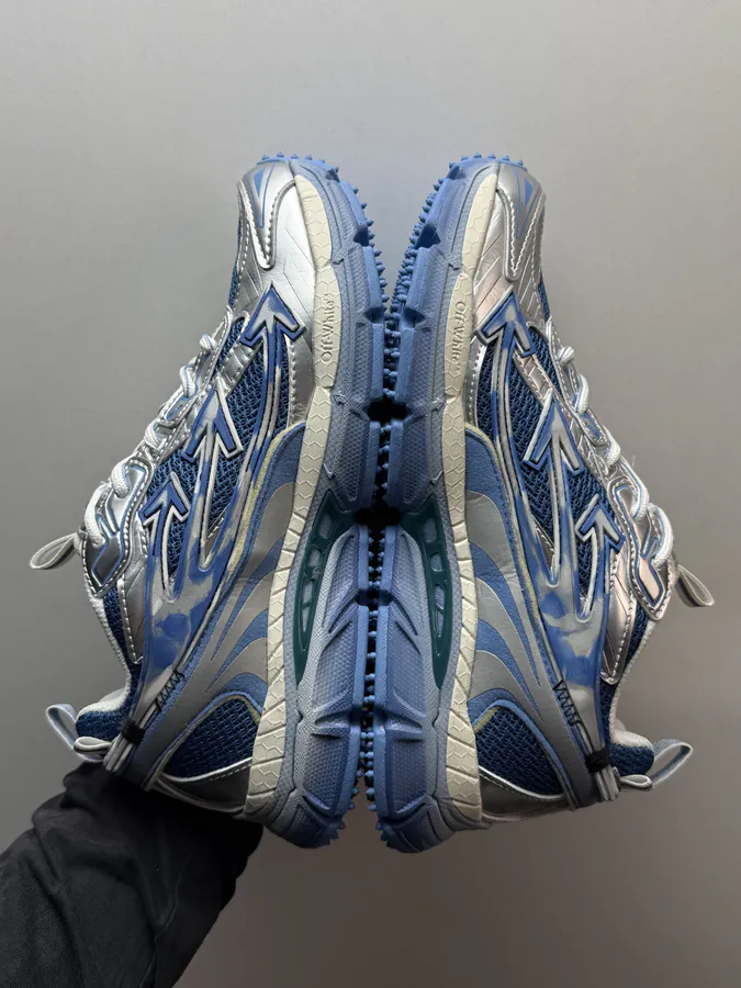OFF WHITE Be Right Back Blue Sneaker