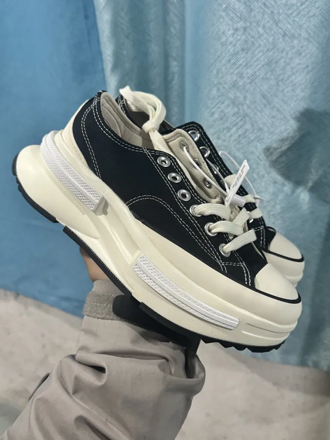 Converse Run Star Legacy CX Low Top Sneaker in Grained Calfskin