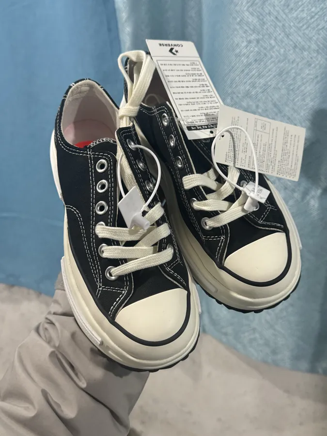 Converse Run Star Legacy CX Low Top Sneaker in Grained Calfskin