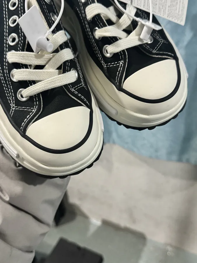 Converse Run Star Legacy CX Low Top Sneaker in Grained Calfskin