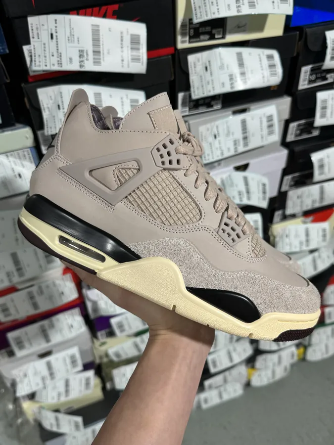 A Ma Maniére x Air 4 'While You Were Sping' Retro Basketball Shoes