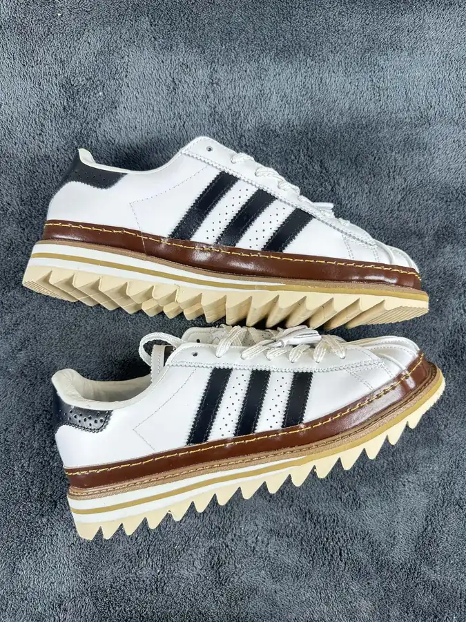 Clot x Adidas Shell Toe in Genuine Leather