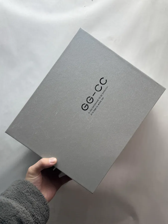 270 GG CC Dad Shoes with Black and Silver Color