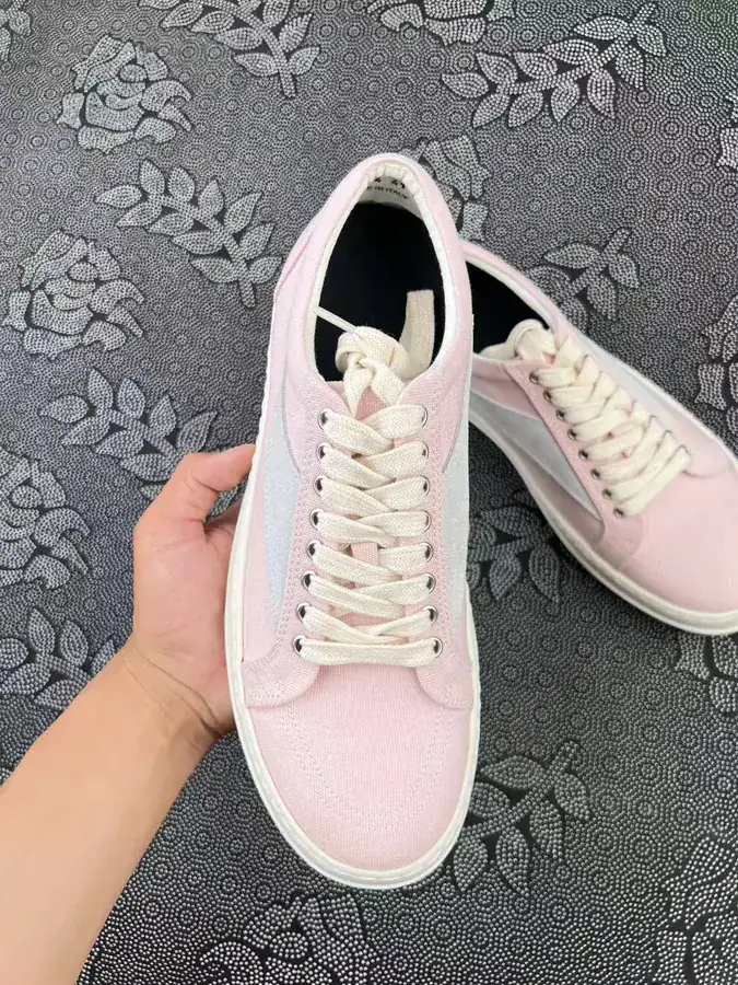 Ri Owens DRKSH Retro Low Top Sneaker in Pink