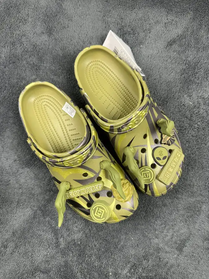 Crocs x Clot Collaboration Clogs