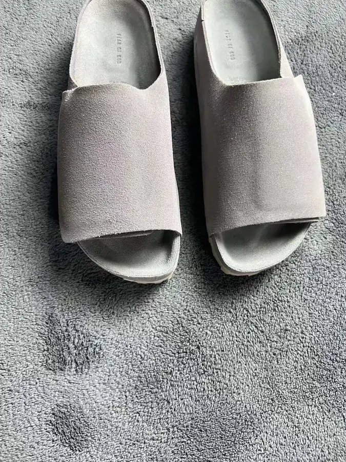 Birkenstock Fear of God Collaboration Leather Suede Slippers in Three Colors