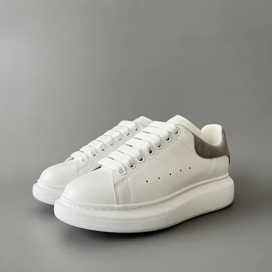 Alexander Wang Suede Sneakers White Grey Unisex