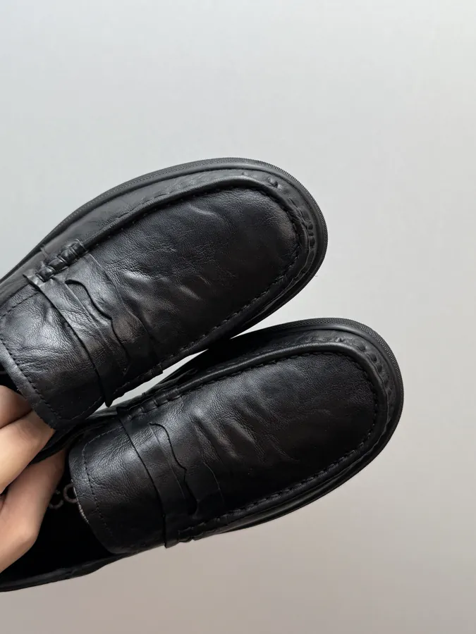 Ecco Black Luxury Sneaker