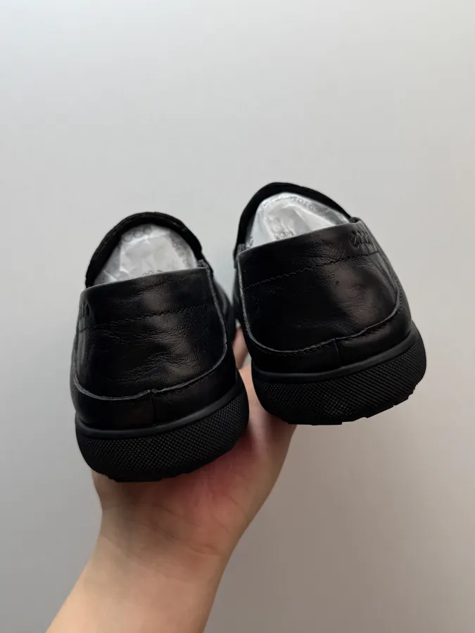 Ecco Black Luxury Sneaker