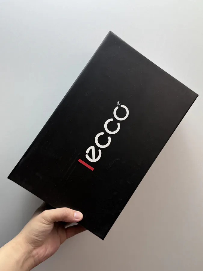 Ecco Black Luxury Sneaker