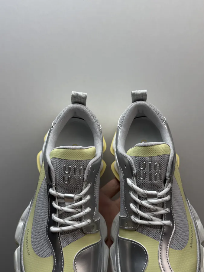 GG CC Silver & Gold Heel