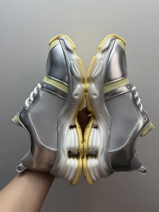GG CC Silver & Gold Heel