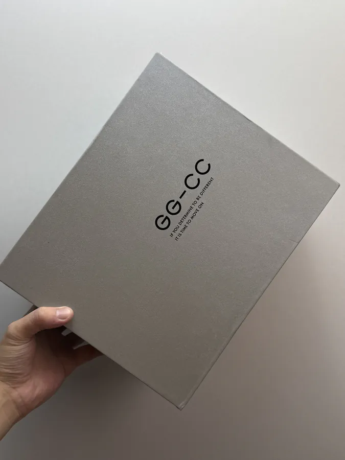 GG CC Silver & Gold Heel